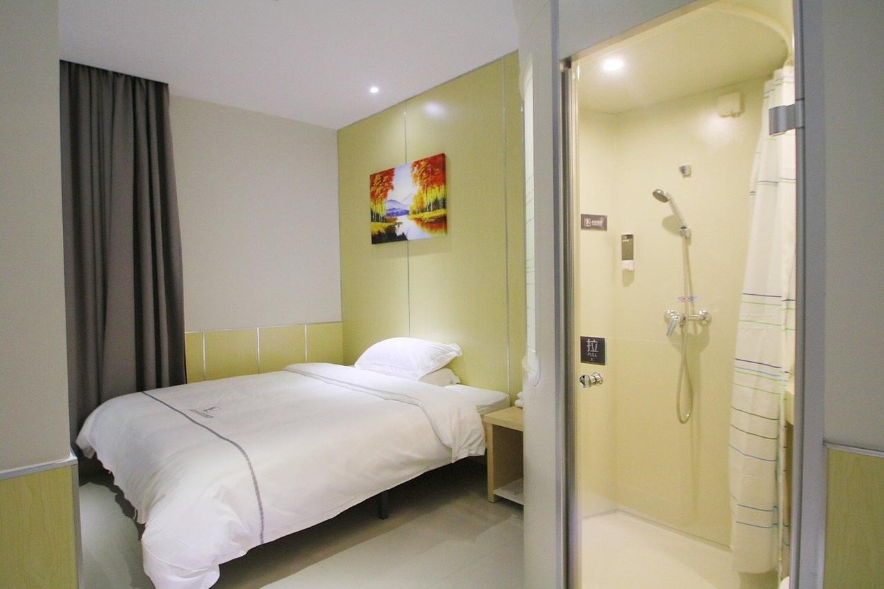 100 Inn Plus Pudong Airport Hotel Xangai Exterior foto